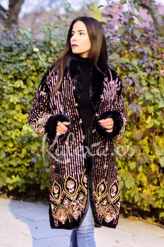 Cappotto Boho Bronzo