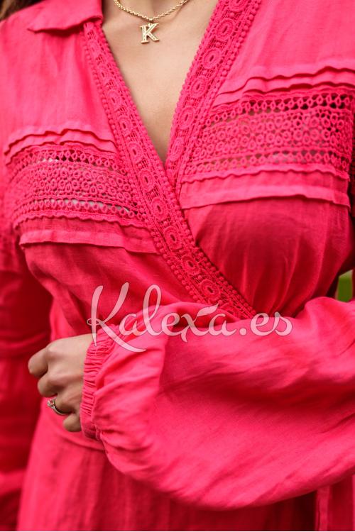 Vestido Boho Lino Isa