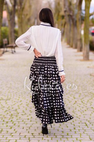 Boho Victoriaanse blouse