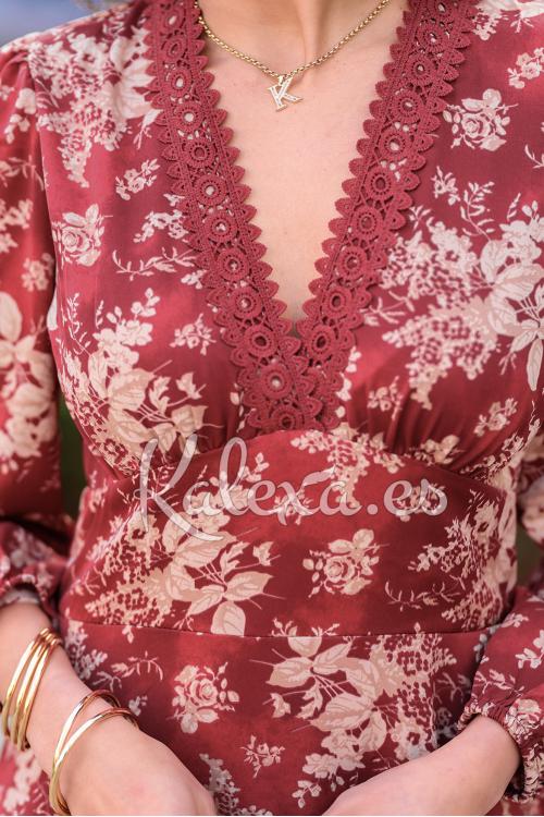 Vestido Invitada Boho Enit