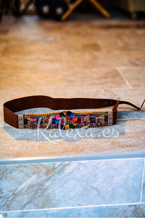 Cinto Hippie fivela lateral