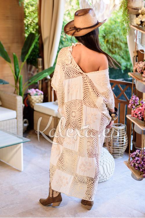 Crochet Luxury Yin Yang Dress