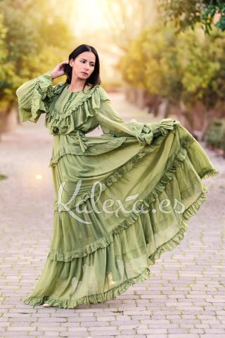 Robe d'invitée Boho Magalí