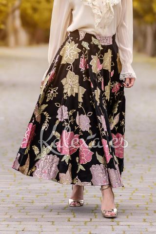 Saia convidada boho Portia