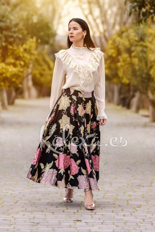 Jupe Boho Portia pour Invitée