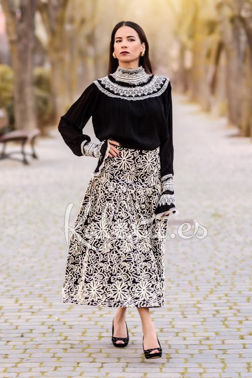 Boho Diamond blouse voor Edén