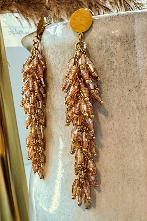 Pendientes Boho Cristales