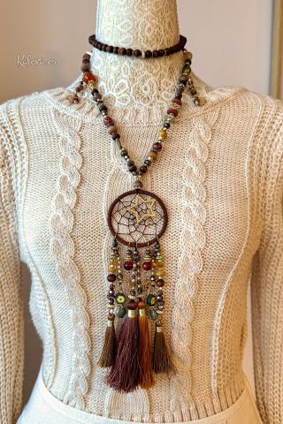 Dreamcatcher Star Pendant