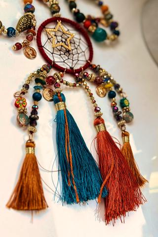 Dreamcatcher Star Pendant