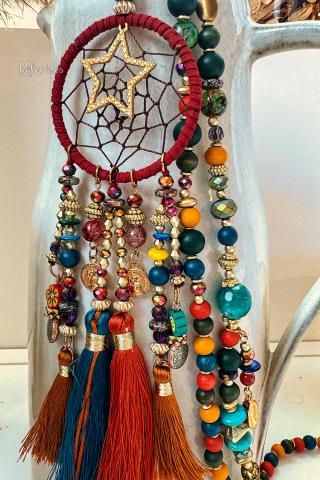 Pendentif Attrape-rêves Star