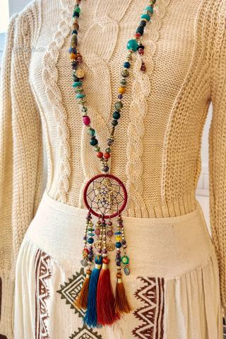 Dreamcatcher Star Pendant