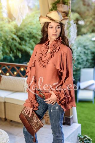 Borsa in pelle boho Izamal