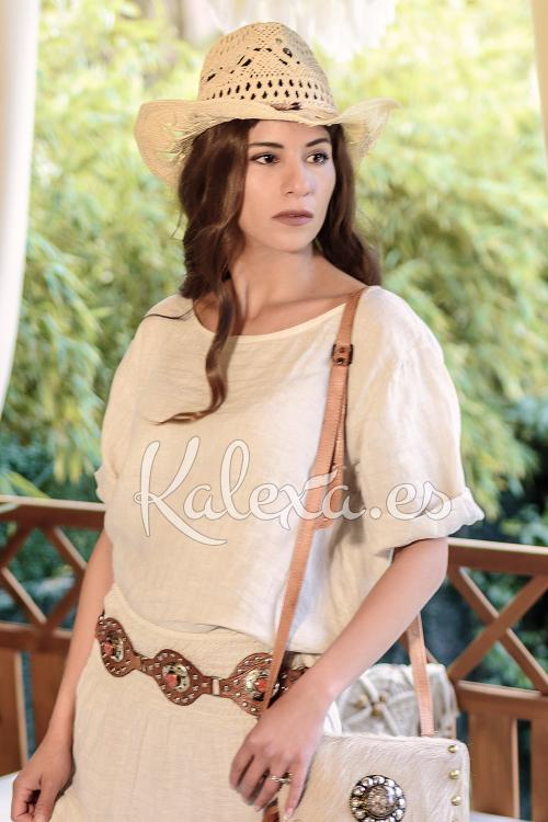 Top boho Lino Khuyana