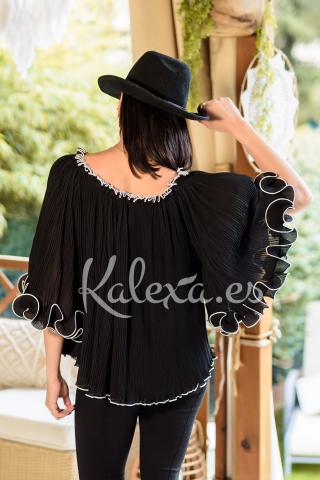 Blusa Boho Passione Nera
