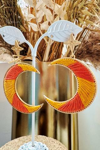 Pendientes Boho Luna