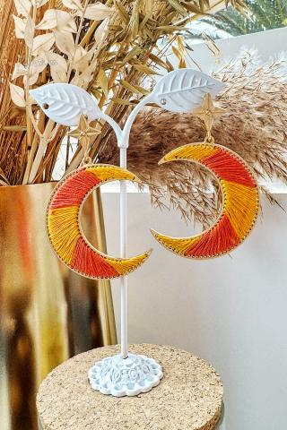 Pendientes Boho Luna