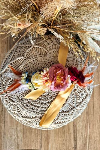 Ceinture de fleurs Many