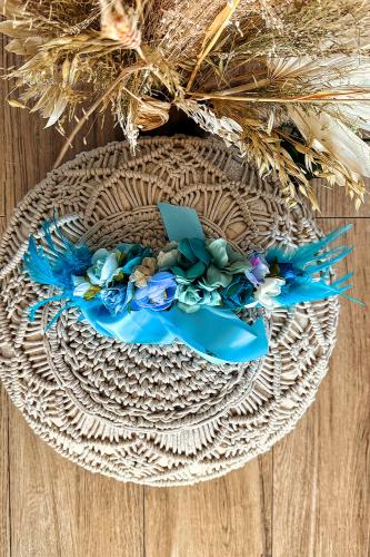 Turquoise Flower Belt