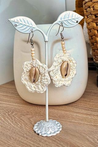 Boucles d'oreilles Crochet Caracolita
