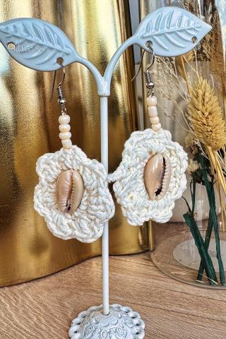 Boucles d'oreilles Crochet Caracolita