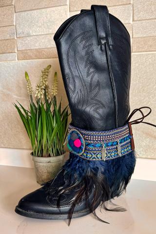 Cobrebotas Boho Pompom