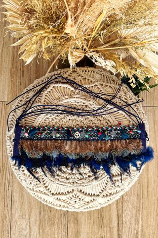 Hippie Feather Belt