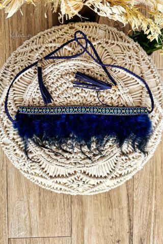 Multifunction feather headband