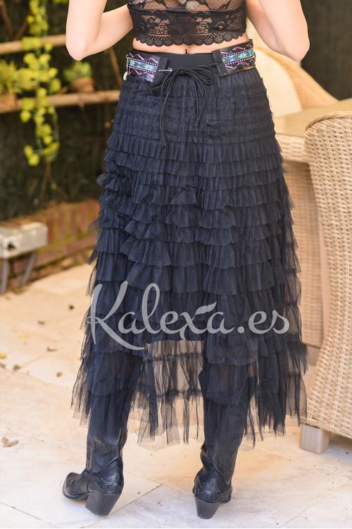 Ceinture boho avec franges et...