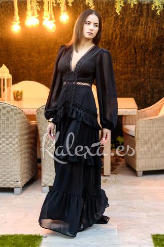 Vestido Invitada Boho Xia