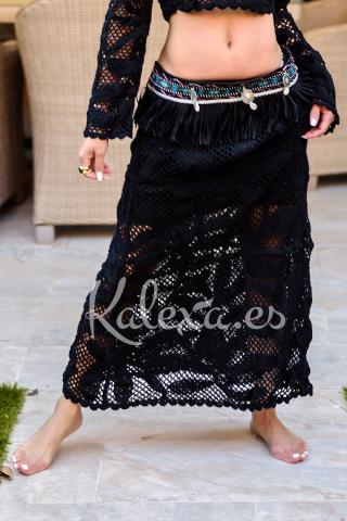 Boho gehaakte rok Kora