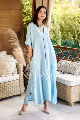 Robe en lin style bohème Reiko