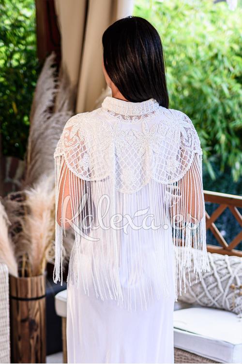 Rhinestone Cape Brisa Blanca