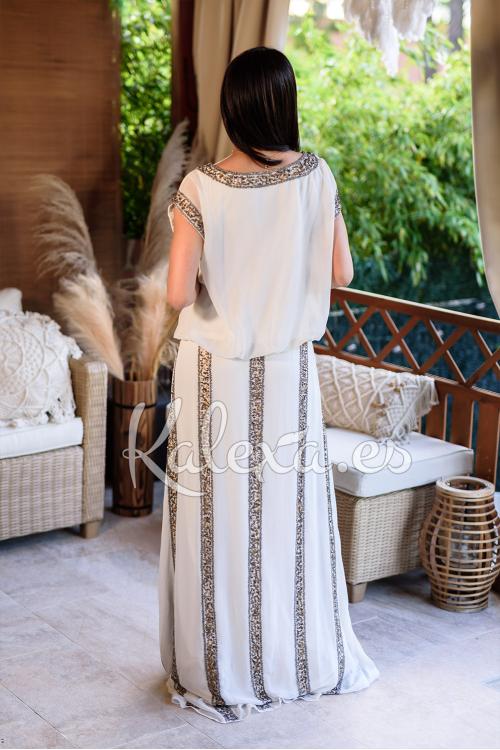Vestido Boho Noiva Grega