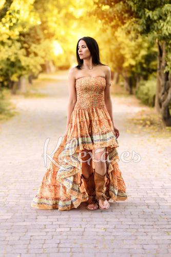 Boho-Kleid Möwe