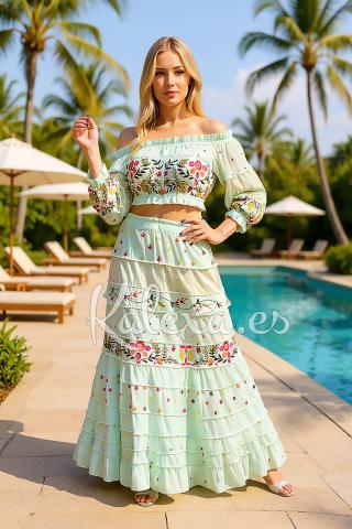 Top Boho KunakDieses wunderschöne Boho Kunak Top ist perfekt für Frauen, die ihren persönlichen Stil zum Ausdruck bringen woll