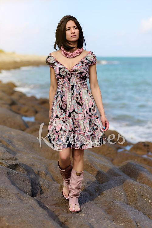 Robe courte Boho Sarida