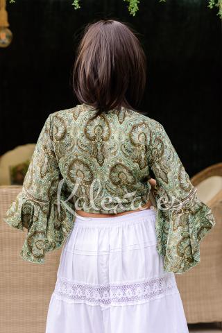 Top Boho incrociato Saril