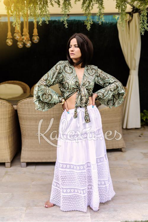 Crossed Boho Top Saril