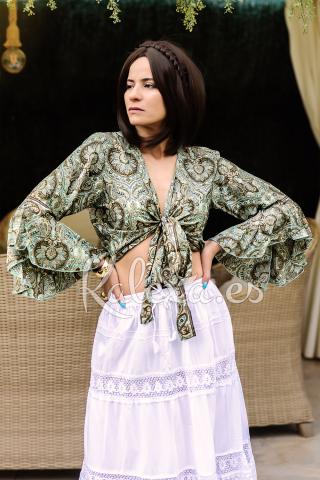 Top Boho incrociato Saril