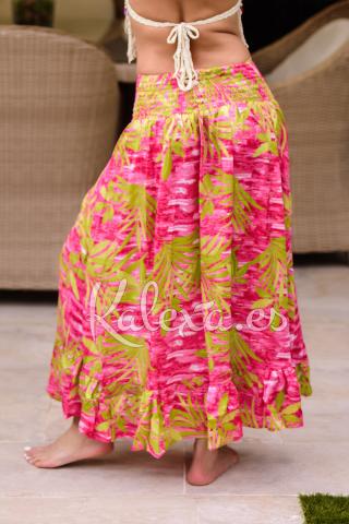 Jupe Boho Xana Tropical