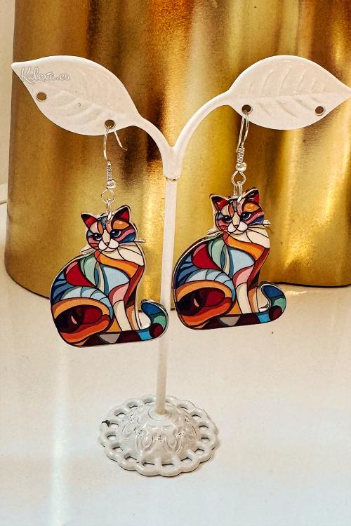 Boho Kattenoorbellen