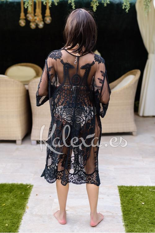 Boho-Spitzenbluse Lu