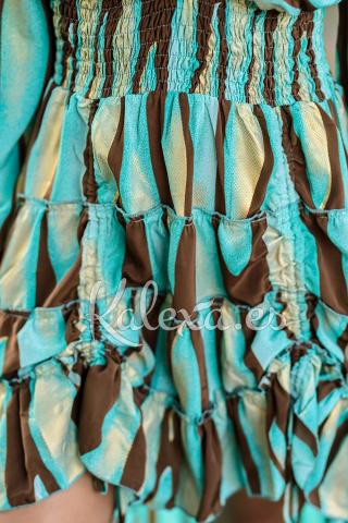 Vestido Boho Kalexa  Mint Chocolat