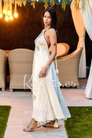 Boho Palm Tree Kleid