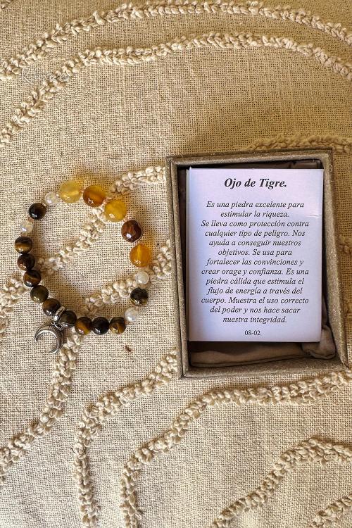 Tiger Eye Moon Bracelet