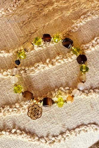 Pulsera Boho Piedra Ágata