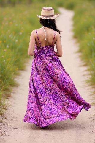 Boho-Rosa-Siroco-Kleid