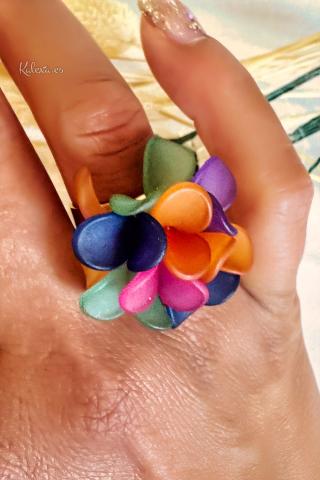 Boho Bloemblaadjes Ring