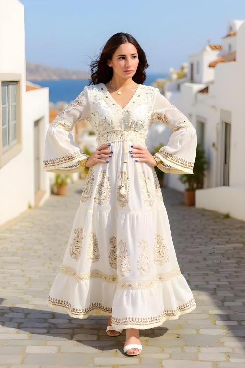 Boho gastenjurk Alegranza