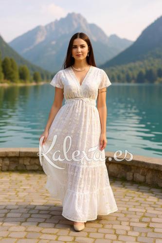 VestidoBoho Amara Rot